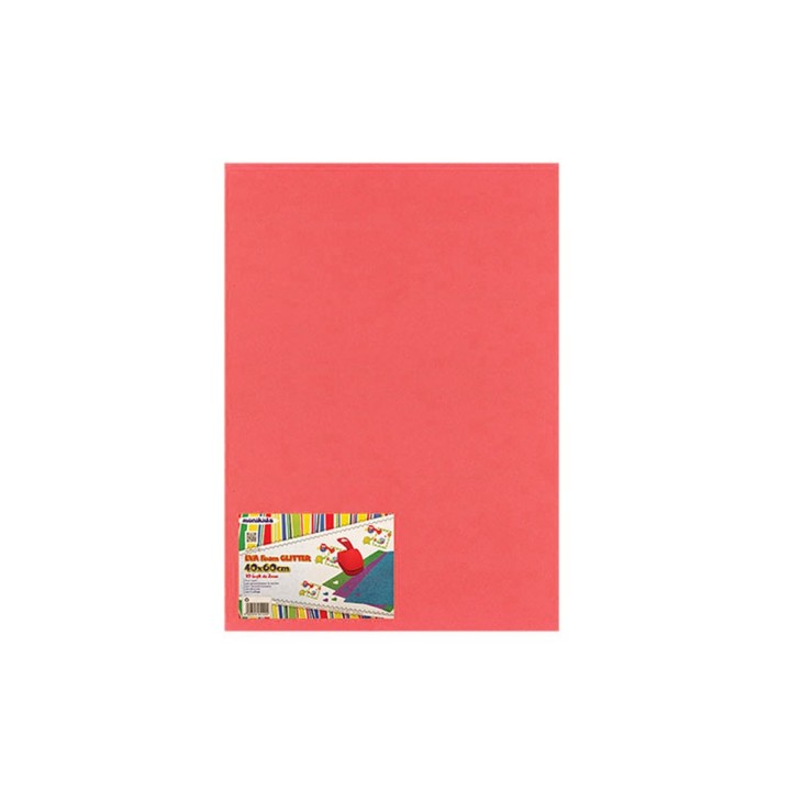 FOGLIO GOMMA EVA 40X60CM 2MM ROSSO