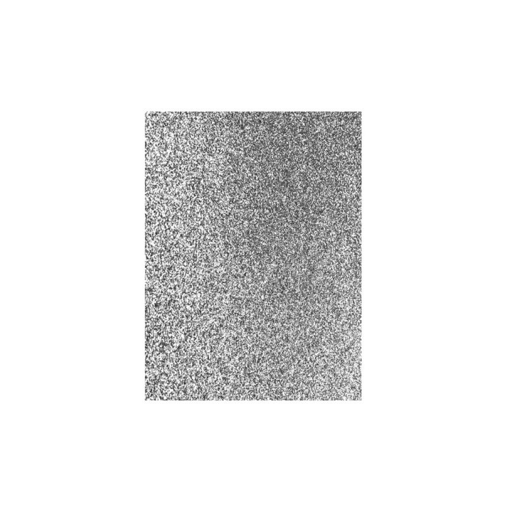 FOGLIO GOMMA EVA GLITTER 40X60CM 2MM ARG