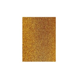 FOGLIO GOMMA EVA GLITTER 40X60CM 2MM ORO