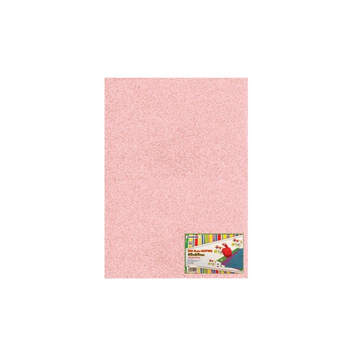 FOGLIO GOMMA EVA 40X60CM 2MM ROSA PELLE