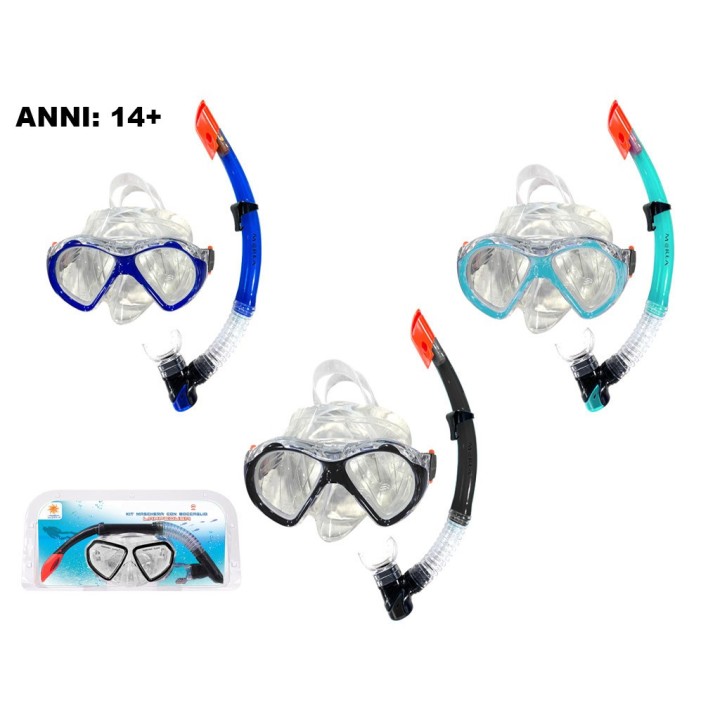 KIT MASCHERA LAMPEDUSA PVC
