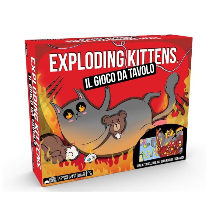 EXPLODING KITTENS IL GIOCO DA TAVOLO