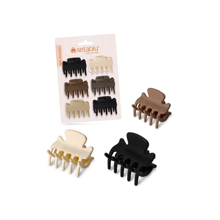 PINZE PER CAPELLI PICCOLE 6PZ