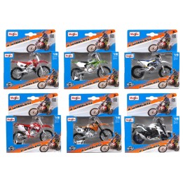 MAISTO MOTO CROSS 1:18 ASS. 31300-06000
