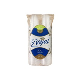 ROYAL BICCHIERI TRASPARENTI 200CC 100PZ